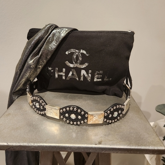 HAND-TOOLED leather